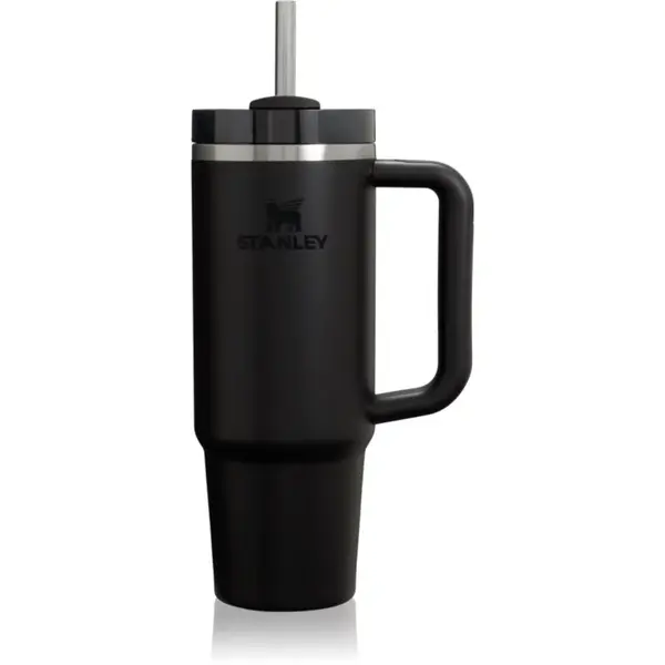 Stanley Quencher H2.O FlowState™ Tumbler tumbler z nehrdzavejúcej ocele s rúrkou stredný Black 2.0 890 ml