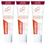 Elmex Anti-Caries Professional zubná pasta chrániaca pred zubným kazom 3x75 ml