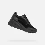 Black women's sneakers Geox Spherica EC13 - Women's