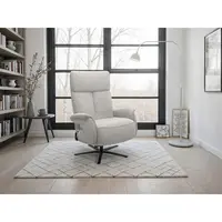 Sit & More RELAXAČNÍ KŘESLO, textil, barvy stříbra