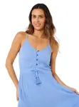 Rip curl dámské šaty Classic Surf Maxi Cornflower Blue | Modrá | Velikost L