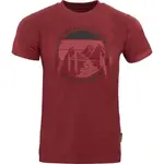 ALPINE PRO BREGAR Pánske tričko, červená, veľkosť