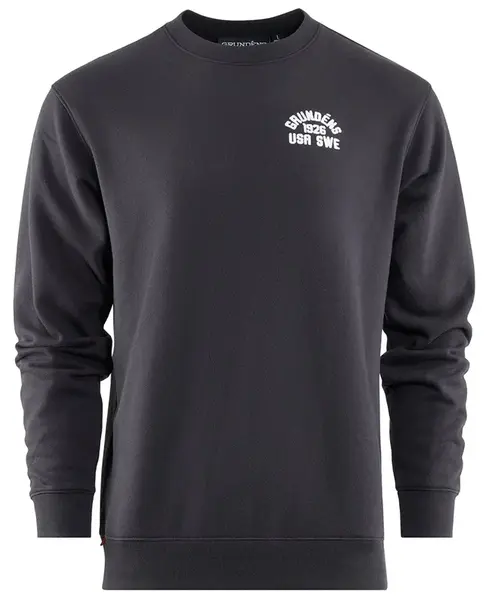 Grundéns mikina 1926 crew sweatshirt black - xxxl