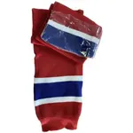 HEJDUK STULPNY JR Stulpny na lední hokej, červená, velikost UNI