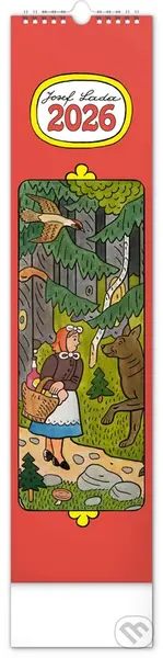 NOTIQUE Nástěnný kalendář / nástenný kalendár Josef Lada 2026