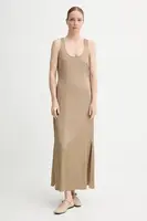 Šaty Marc O'Polo béžová barva, maxi, 503085421055