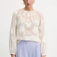 Halenka Liu Jo dámská, béžová barva, vzorovaná, WA5322.T4304