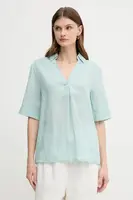 Lněná halenka United Colors of Benetton