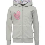 Lewro ESMIA Dívčí celorozepínací mikina, šedá, velikost 140-146