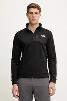 Sportovní mikina The North Face Mountain Athletics černá barva, hladká, NF0A8BFMJK31