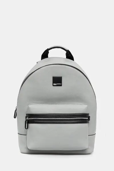 Batoh Karl Lagerfeld Jeans pánský, šedá barva, velký, A3M30335