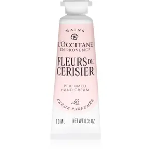 L’Occitane Fleurs de Cerisier krém na ruce s parfemací třešňový květ 10 ml