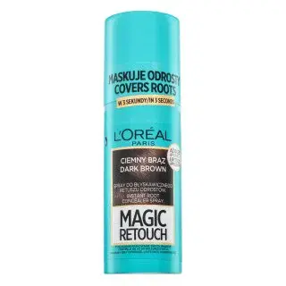 L´Oréal Paris Magic Retouch Spray korektor na odrosty barvených vlasů Dark Brown 75 ml