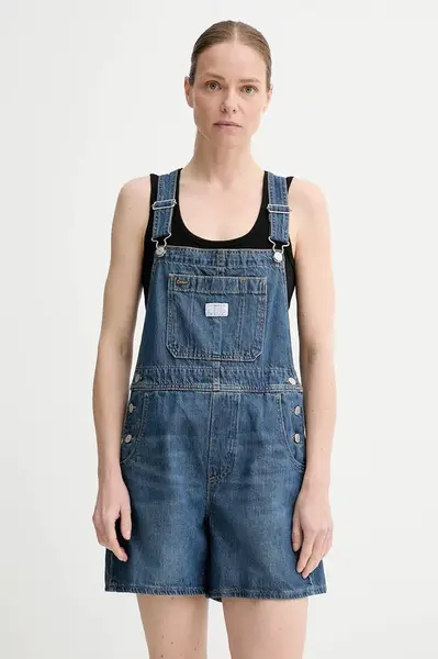 Džínové lacláče Levi's UTILITY SHORTALL