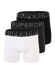 Superdry & Co Boxerky  antracitová / čierna / biela