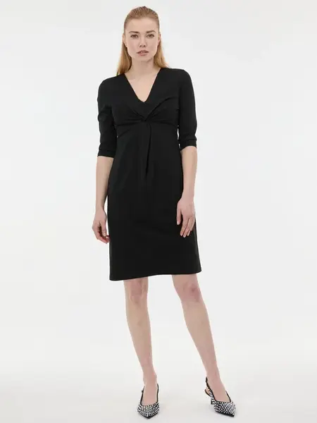 Černé pouzdrové šaty ORSAY