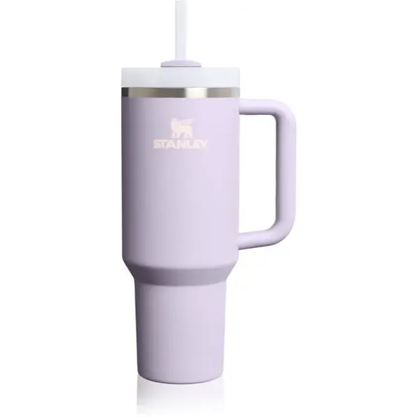 Stanley Quencher H2.O FlowState™ Tumbler tumbler z nehrdzavejúcej ocele s rúrkou veľký Purple Dust 1180 ml