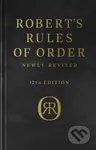 Robert's Rules of Order Newly Revised, Deluxe 12th edition - kniha z kategorie Byznys a management