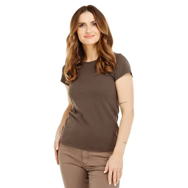 Bushman Dámske tričko Natalie VII, tmavohnedé M