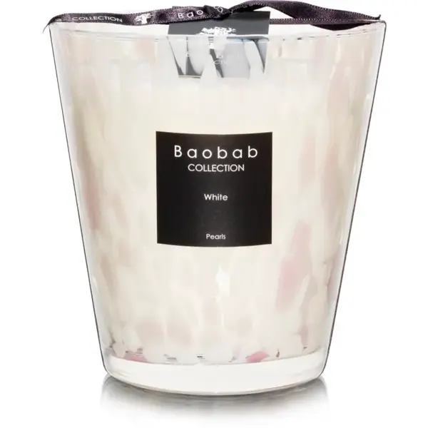 Baobab Collection Pearls White vonná svíčka 1000 g