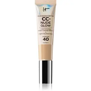 IT Cosmetics Your Skin But Better CC + Nude Glow CC krém pro rozjasnění pleti SPF 40 Medium 32 ml