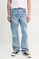 Džíny Fiorucci Angel Print Straight Fit Jeans pánské, U02SPDJE075DN03DN02