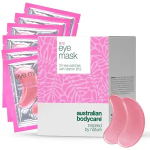 Australian Bodycare B12 hydrogélová maska na očné okolie s vitamínom B12 24 ks