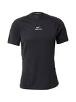 NIKE Funkčné tričko 'NPT'  čierna / biela