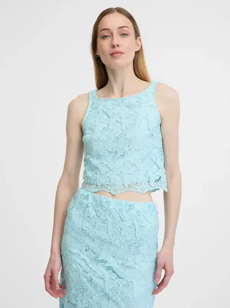 Světle modré dámské tílko ORSAY - Dámské