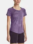Tričko Under Armour Streaker Deco Diamond SS-PPL - Dámské