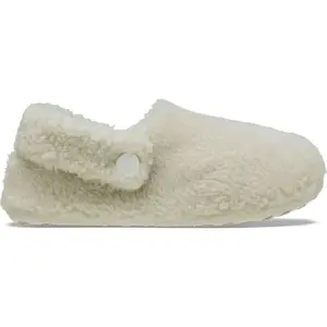 Crocs CLASSIC COZZZY SLIPPER K Dětské papuče, béžová, velikost 32/33