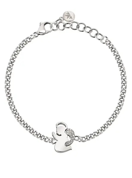 Morellato Jedinečný ocelový náramek Anděl Mascotte SAVL15