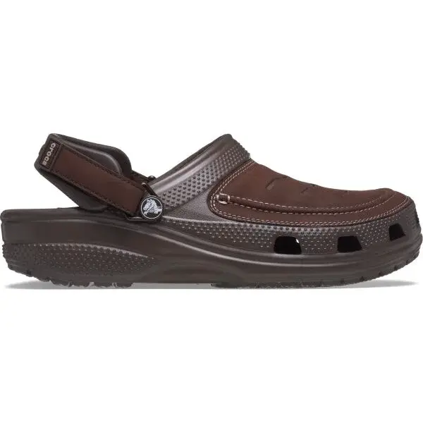 Crocs YUKON VISTA II LR CLOG M Pánské sandály, hnědá, velikost 48/49