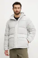 Péřová bunda The North Face Regrind HMLYN šedá barva, zimní, oversize, NF0A8BNKLE71