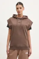 Bavlněná mikina The North Face Relaxed