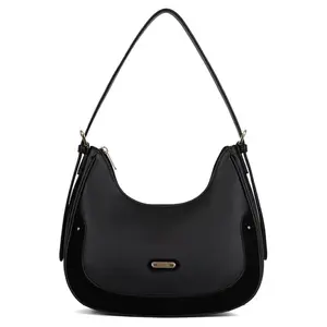 Dámska kabelka cez rameno Hexagona Tonie - čierna