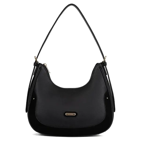 Dámska kabelka cez rameno Hexagona Tonie - čierna