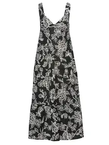 KOROSHI Šaty  čierna / biela