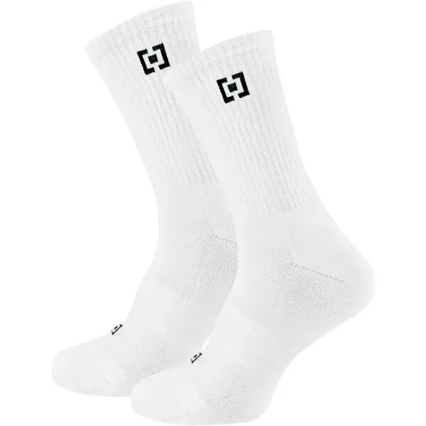 Horsefeathers CREW SOCKS 2PACK Unisex športové ponožky, biela, veľkosť