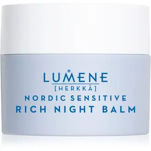 Lumene Nordic Sensitive [HERKKÄ] Rich Night Balm zklidňující noční balzám pro citlivou pleť 50 ml