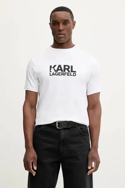 Karl Lagerfeld Bavlněné tričko Karl Lagerfeld