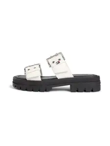 Tommy Jeans Šľapky  biela
