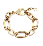 Viceroy Romantický pozlacený náramek z oceli Chic 1362P01012