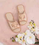 Ženy Papuče Natural Style NS-015 Béžový Lotus