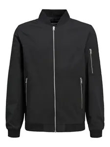 Jack & Jones Junior Prechodná bunda 'JJERush'  čierna