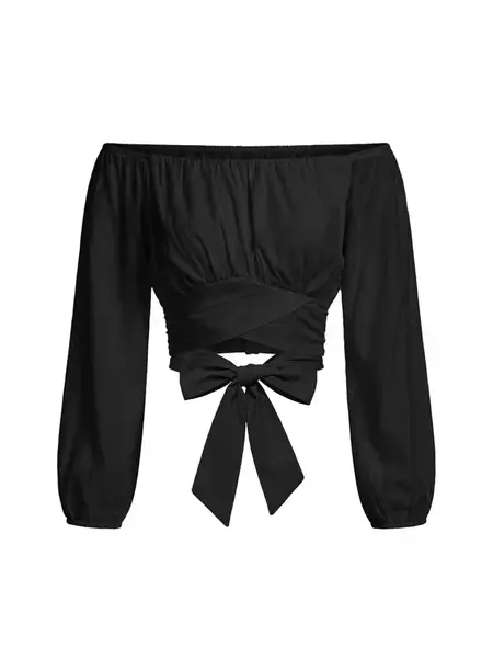 Imily Bela Blúzka  čierna