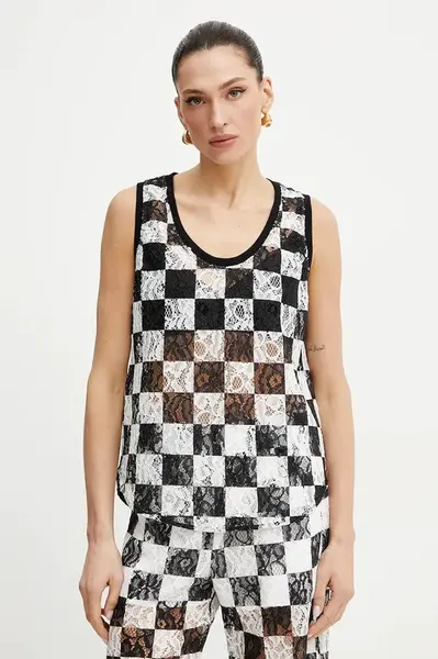 Top Pinko černá barva, 105293 A2MF