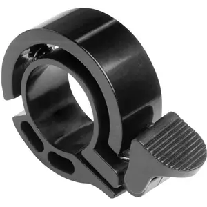One RING Zvonček na bicykel, čierna, veľkosť