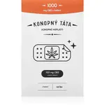 Konopný táta Patches 1000 mg CBD hrejivá náplasť s CBD 10 ks