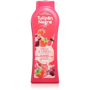 Tulipán Negro Fresa Y Cereza sprchový gél 650 ml